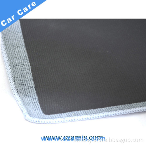 China Car detailing Custom Print Super Cleaning Magic Clay Bar Microfiber Towel Cleaning Cloth
